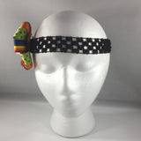 Accessory, Headband with Orange, Green and Blue Colorful Ribbon Bow, Child