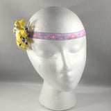 Accessory, Headband with a Yellow Bow, Newborn