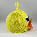 Crochet Hat, Yellow Duck, Newborn to 6 mos
