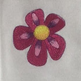 NEW, Baby Onsie for age 0-3mos.  Embroidered with a Pink Flower