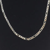 Chain, Sterling, Figaro, 18"