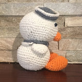 New, Crochet, Sailor Duck