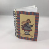 Painted Notepad, "Pipsqueaks" Pattern.  Lined Pages
